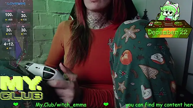 Witch Emma online show from 12.22.25