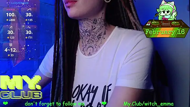 Witch Emma online show from 02.16.26