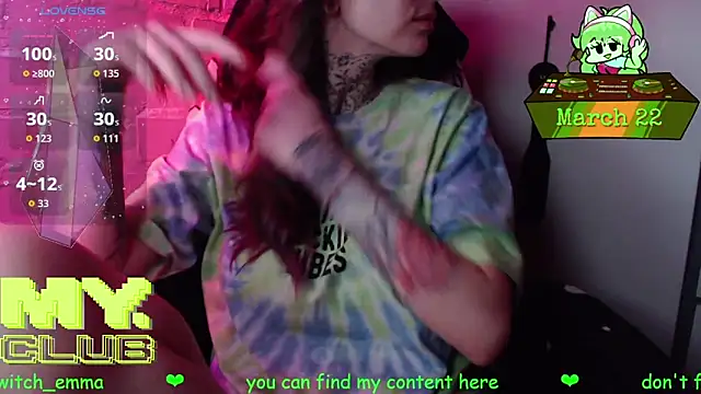 Witch Emma online show from 03.22.26