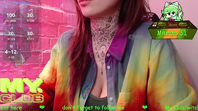 Witch Emma online show from 03.31.26