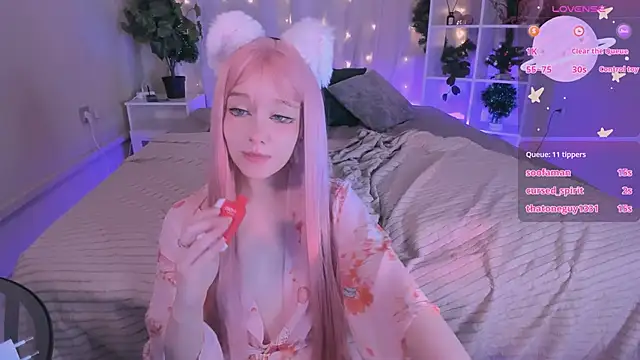 Snapshot of IrmaBell chatting on 12.20.24 IrmaBell online show from 12.20.24