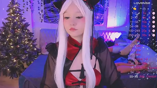 Snapshot of IrmaBell chatting on 12.20.25 IrmaBell online show from 12.20.25