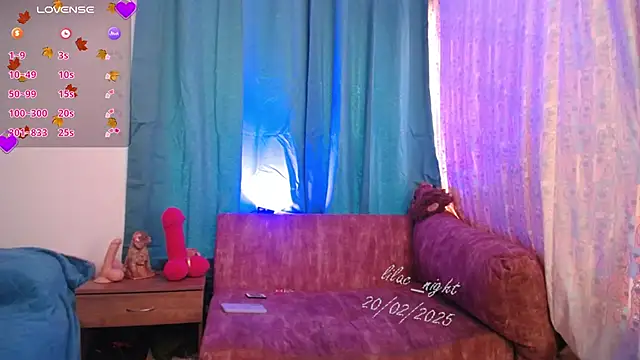 Snapshot of lilac_night33 chatting on 02.20.25 lilac night33 online show from 02.20.25