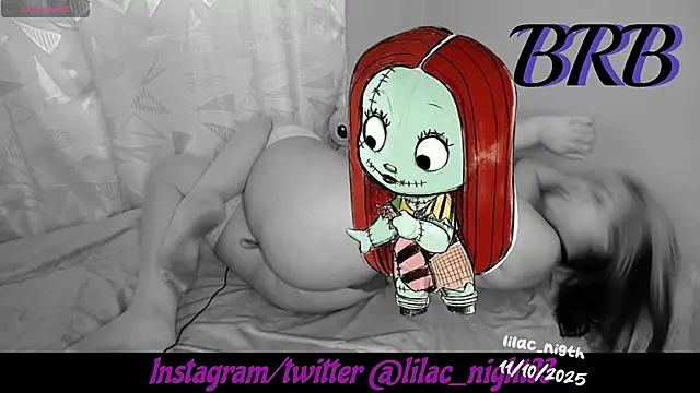 Snapshot of lilac_night33 chatting on 10.11.25 lilac night33 online show from 10.11.25