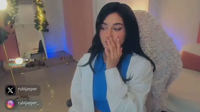 missrubijasper online show from 12.13.24