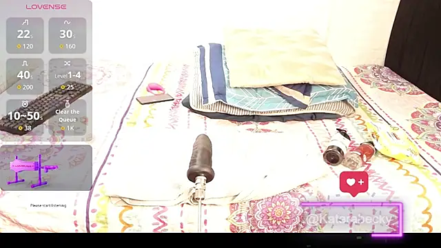 Kattara Becky  online show from 10.18.25