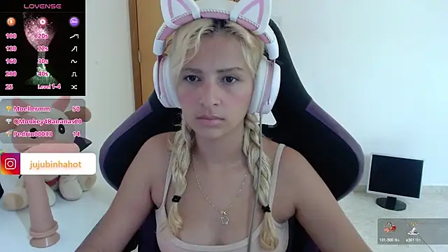 Snapshot of jujubinhahot chatting on 01.28.25 jujubinhahot online show from 01.28.25