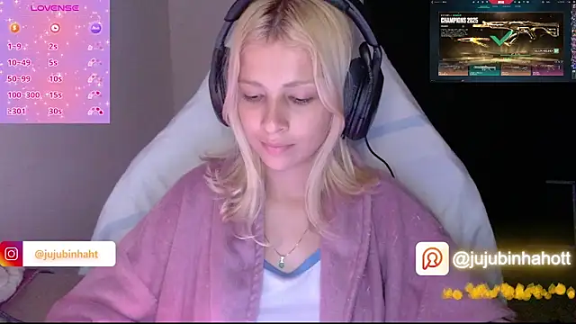 Snapshot of jujubinhahot chatting on 09.21.25 jujubinhahot online show from 09.21.25