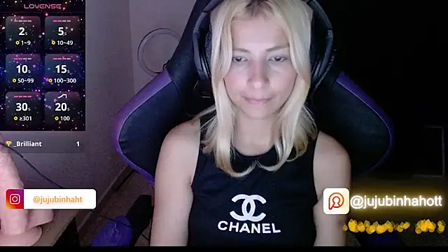 Snapshot of jujubinhahot chatting on 09.27.25 jujubinhahot online show from 09.27.25