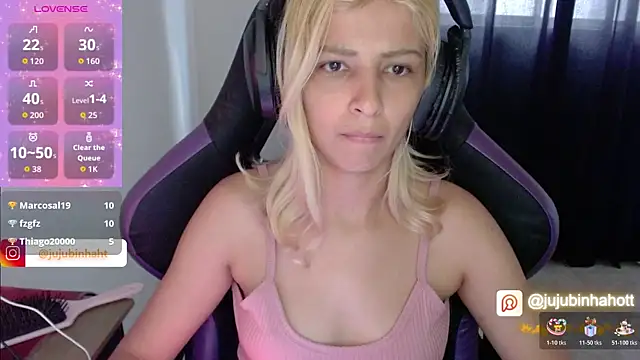 Snapshot of jujubinhahot chatting on 10.25.25 jujubinhahot online show from 10.25.25