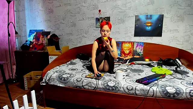 Snapshot of KagamiTayga chatting on 02.26.26 KagamiTayga online show from 02.26.26