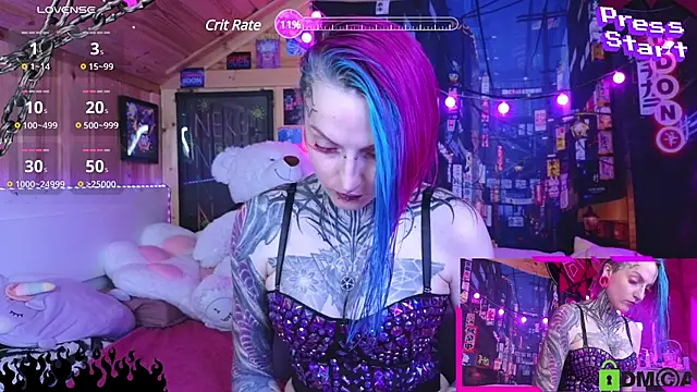 Snapshot of NekoCyber chatting on 03.16.25 NekoCyber online show from 03.16.25