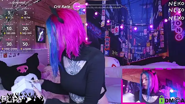 NekoCyber online show from 04.12.26