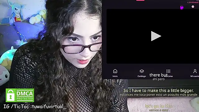 Snapshot of TuWaifuVirtual1 chatting on 07.11.26 TuWaifuVirtual1 online show from 07.11.26