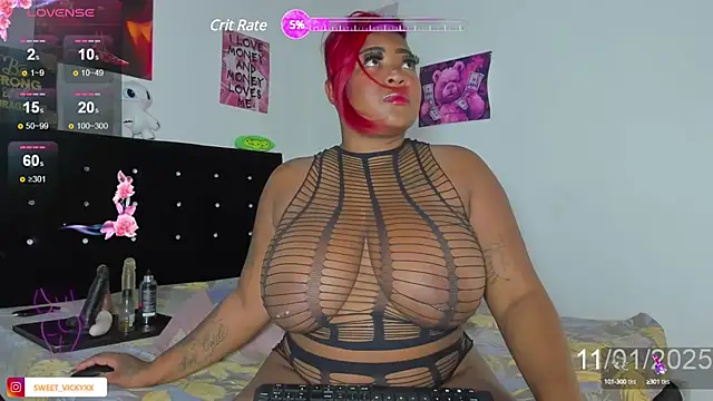 SWEETVICKY XX online show from 01.12.25