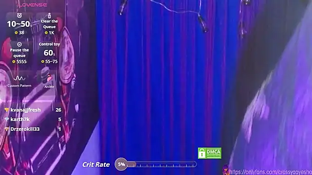 CrossyAayesha online show from 09.09.25