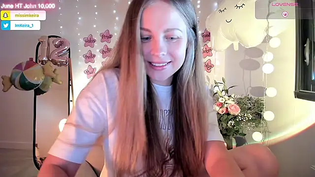 Snapshot of ImKeira chatting on 06.13.26 ImKeira online show from 06.13.26