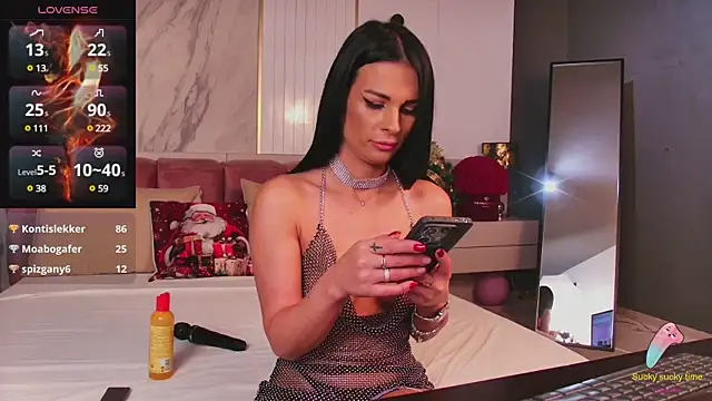 Snapshot of EllaViceX chatting on 12.31.24 EllaViceX online show from 12.31.24