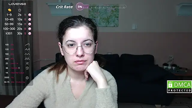 Aminabeatris online show from 10.13.25