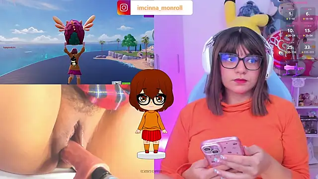 Snapshot of cinna_monroll chatting on 04.19.26 cinna monroll online show from 04.19.26