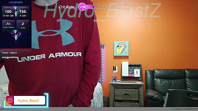 Snapshot of Hydro-Blastz chatting on 03.22.25 Hydro-Blastz online show from 03.22.25