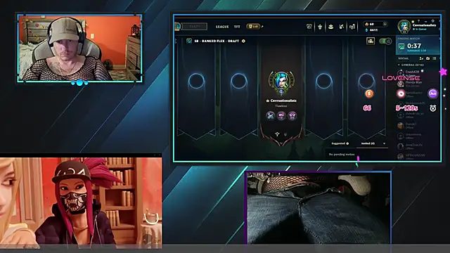 Snapshot of Hydro-Blastz chatting on 11.03.25 Hydro-Blastz online show from 11.03.25