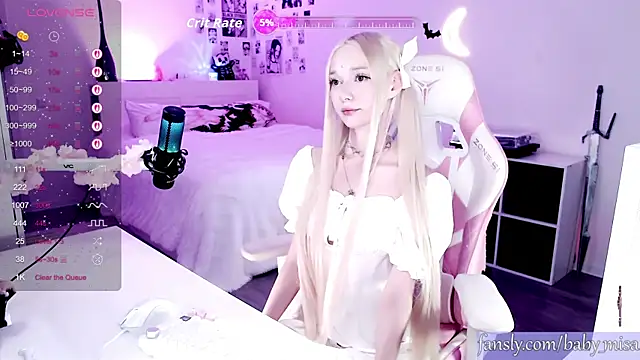 Snapshot of babymisa chatting on 03.27.26 babymisa online show from 03.27.26