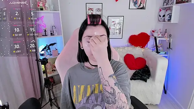 Snapshot of PennyMay chatting on 02.13.25 PennyMay online show from 02.13.25