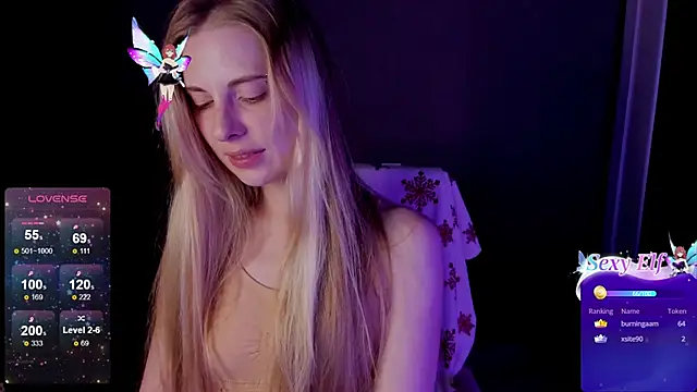 Snapshot of Aqualen chatting on 12.25.24 Aqualen online show from 12.25.24