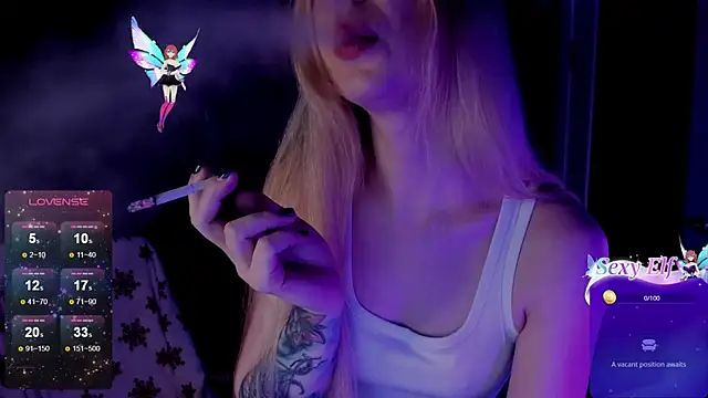 Snapshot of Aqualen chatting on 02.19.25 Aqualen online show from 02.19.25