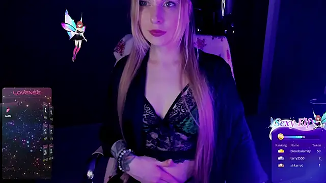 Snapshot of Aqualen chatting on 02.25.25 Aqualen online show from 02.25.25