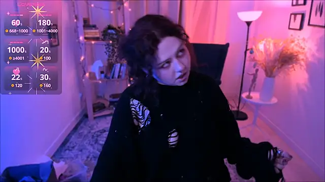 Snapshot of bitchofsun_ chatting on 12.29.24 bitchofsun online show from 12.29.24