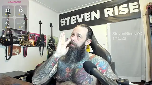 StevenRiseNYC online show from 01.15.26